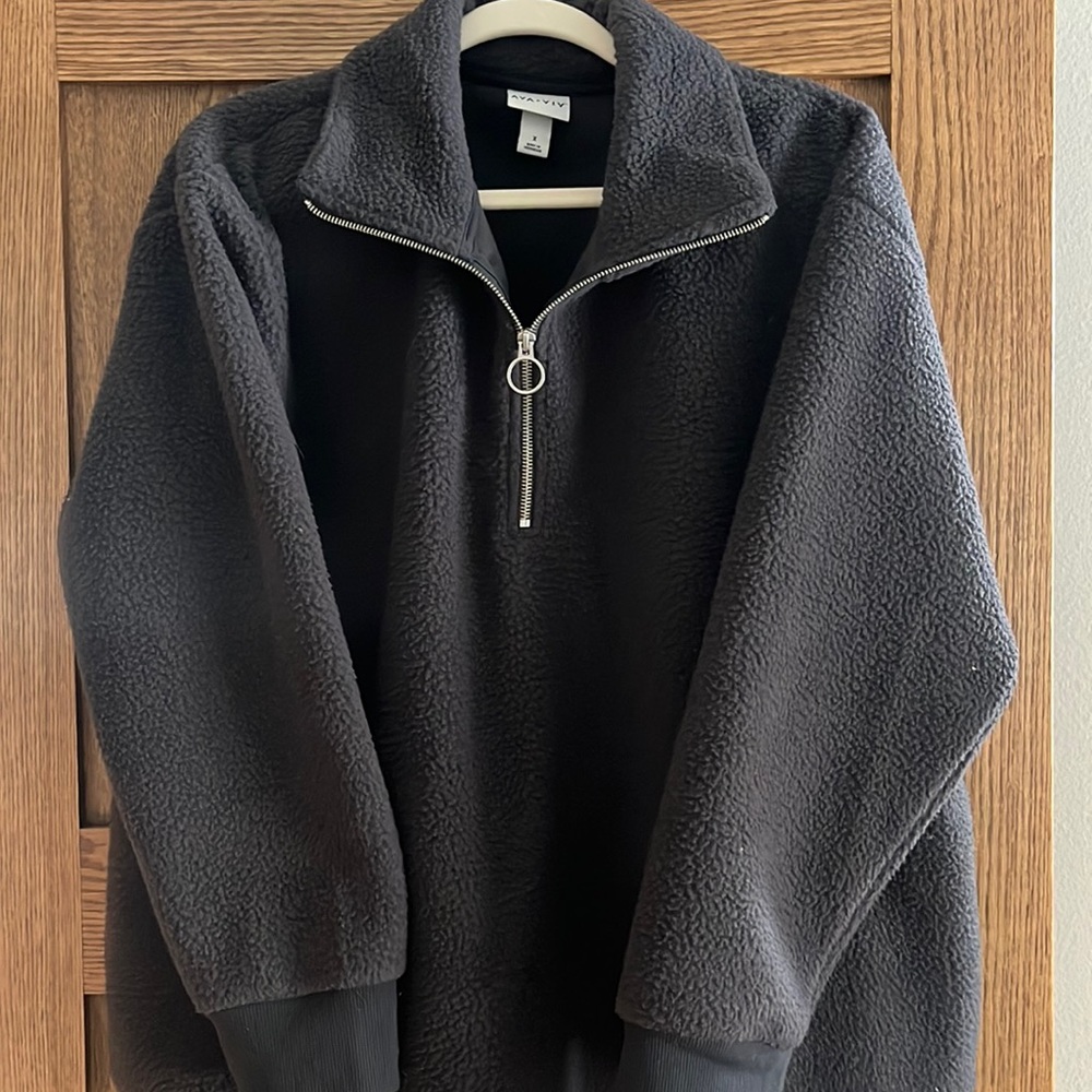 Ava and Viv fleece quarter zip